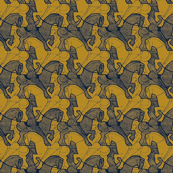 HORSEMAN ネイビー/ブラウン