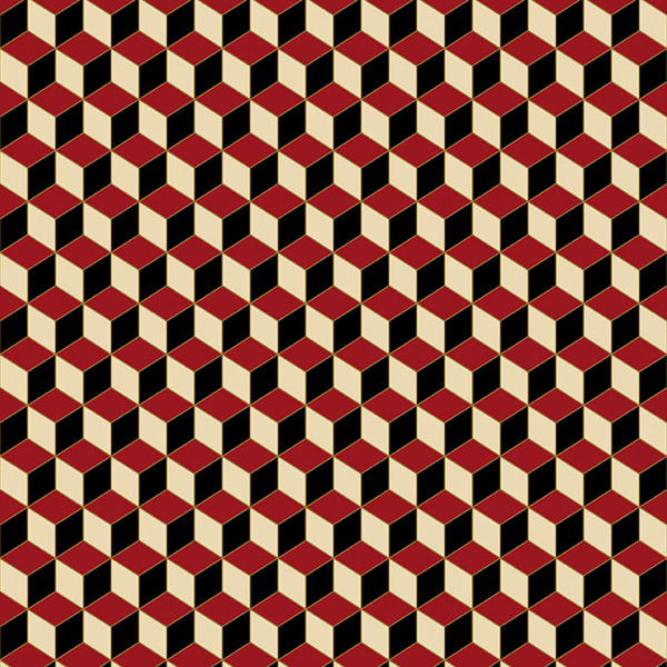 LITTLE CUBE レッド/ブラック