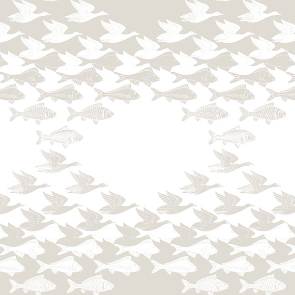 SKY AND WATER グレイ